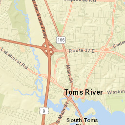 Silver Ridge Street Map