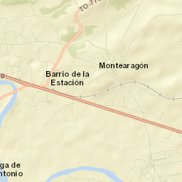 Montearagón Street Map