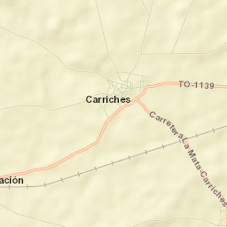 Carriches Street Map