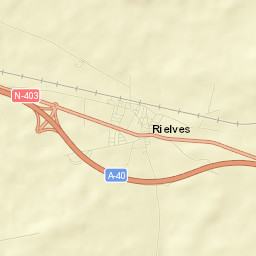 Rielves Street Map