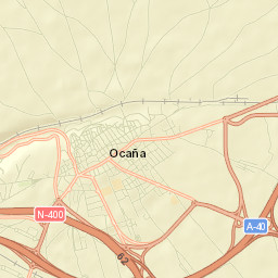 Ocaña Street Map