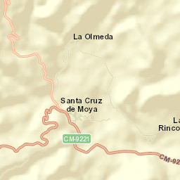 Santa Cruz de Moya Street Map