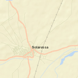 Solarussa Street Map