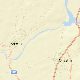 Zerfaliu Street Map