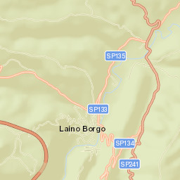 Laino Borgo Street Map