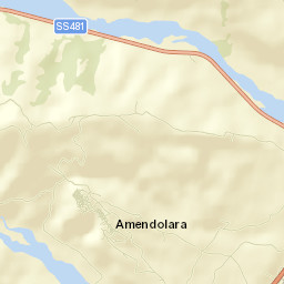 Amendolara Street Map