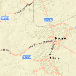 Alliste Street Map