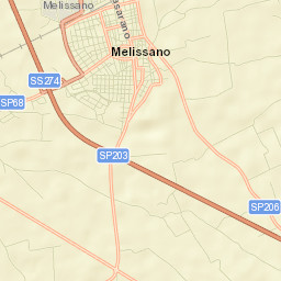 Melissano Street Map