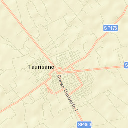 Taurisano Street Map