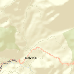 Delvinë Street Map
