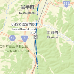 Iwate-gun Street Map
