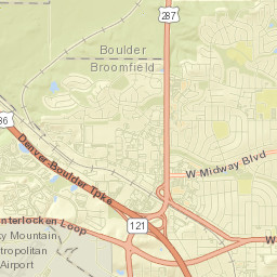 Broomfield Street Map