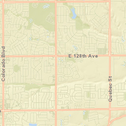 4816-4966 East 136th Avenue, Thornton Street Map