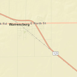 Warrensburg Street Map