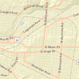 Clark County Street Map