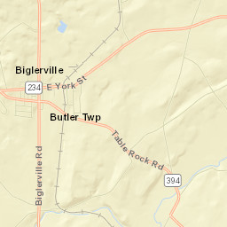 Biglerville Street Map
