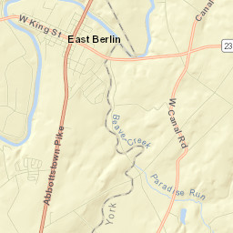 East Berlin Street Map