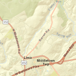 Lima Street Map