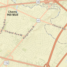 Ellisburg Street Map