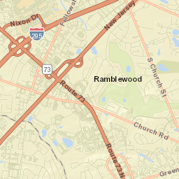 Ramblewood Street Map