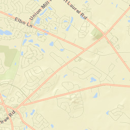 Mount Laurel Street Map