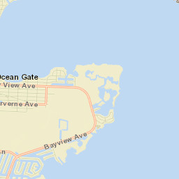 Ocean Gate Street Map