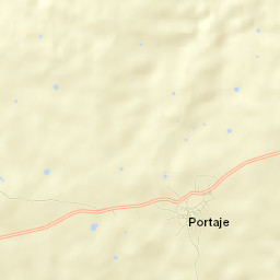 Portaje Street Map