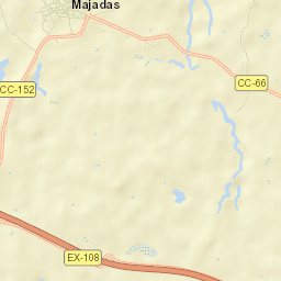 Majadas Street Map