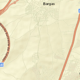 Bargas Street Map