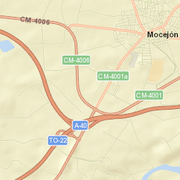 Mocejón Street Map