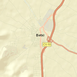Betxí Street Map