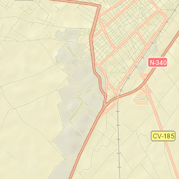 Vila-real Street Map