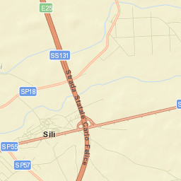 Silì Street Map