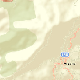 Arzana Street Map