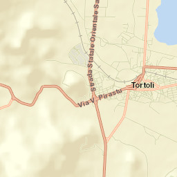 Tortolì Street Map