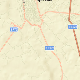 Lucugnano Street Map
