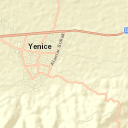 Yenice Street Map