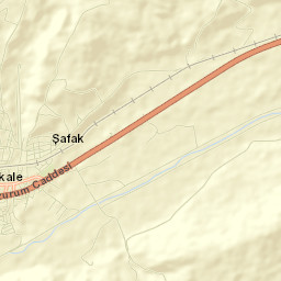 Aşkale Street Map