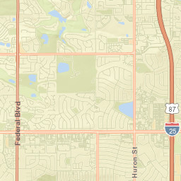Northglenn Street Map