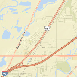 9517 Longs Peak Drive, Henderson, CO Street Map