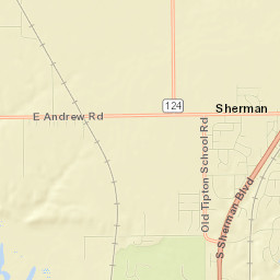 Sherman Street Map