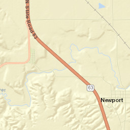 Newport Street Map