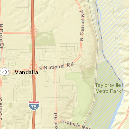 Vandalia Street Map