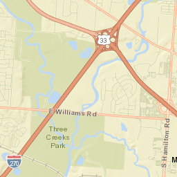 Groveport Street Map