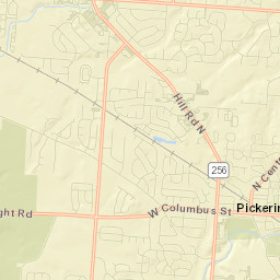 Pickerington Street Map