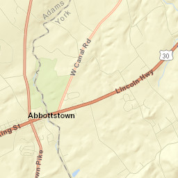 Abbottstown Street Map