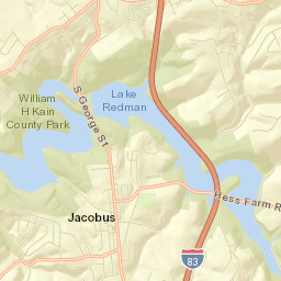 Jacobus Street Map