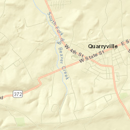 Quarryville Street Map