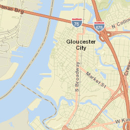 Brooklawn Street Map