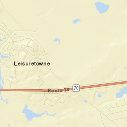 Burlington County Street Map